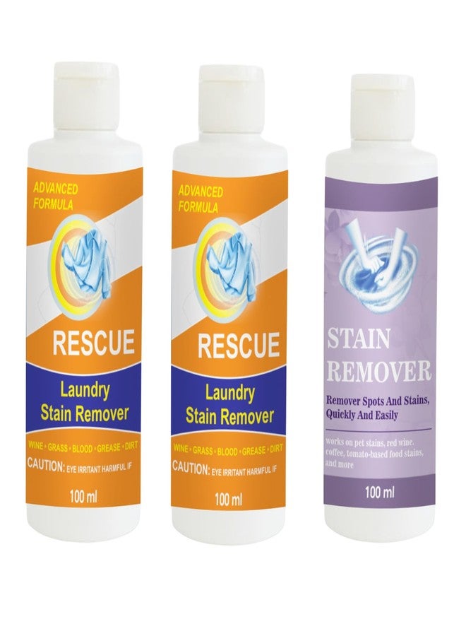 مجموعة مزيل البقع من توفوس، عبوة من قطعتين باللون البرتقالي وعبوة من مزيل البقع البنفسجي | محلول تنظيف متعدد الأسطح للملابس والأقمشة والمفروشات (100 غرام لكل عبوة) - Image 1